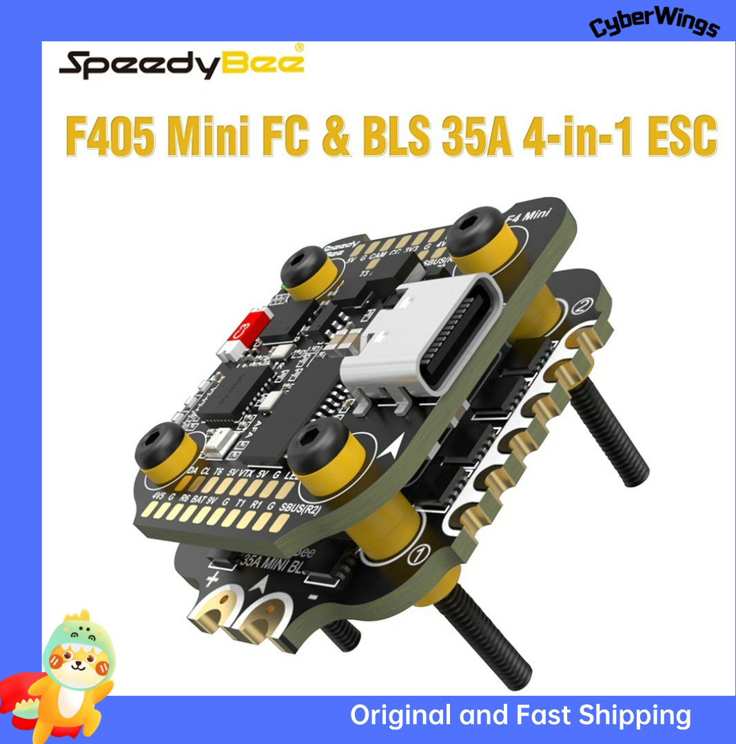 SpeedyBee F405 Mini Flight Con - Speedybee F405 V4 Bls 55A Stack recensie en prijs