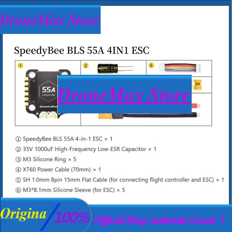 DroMa1pcs/lot NIEUW Speedybee  - Speedybee F405 V4 Bls 55A Stack recensie en prijs